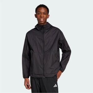 NWT Adidas City Escape Men's Windbreaker Multi Sport Light Jacket Black